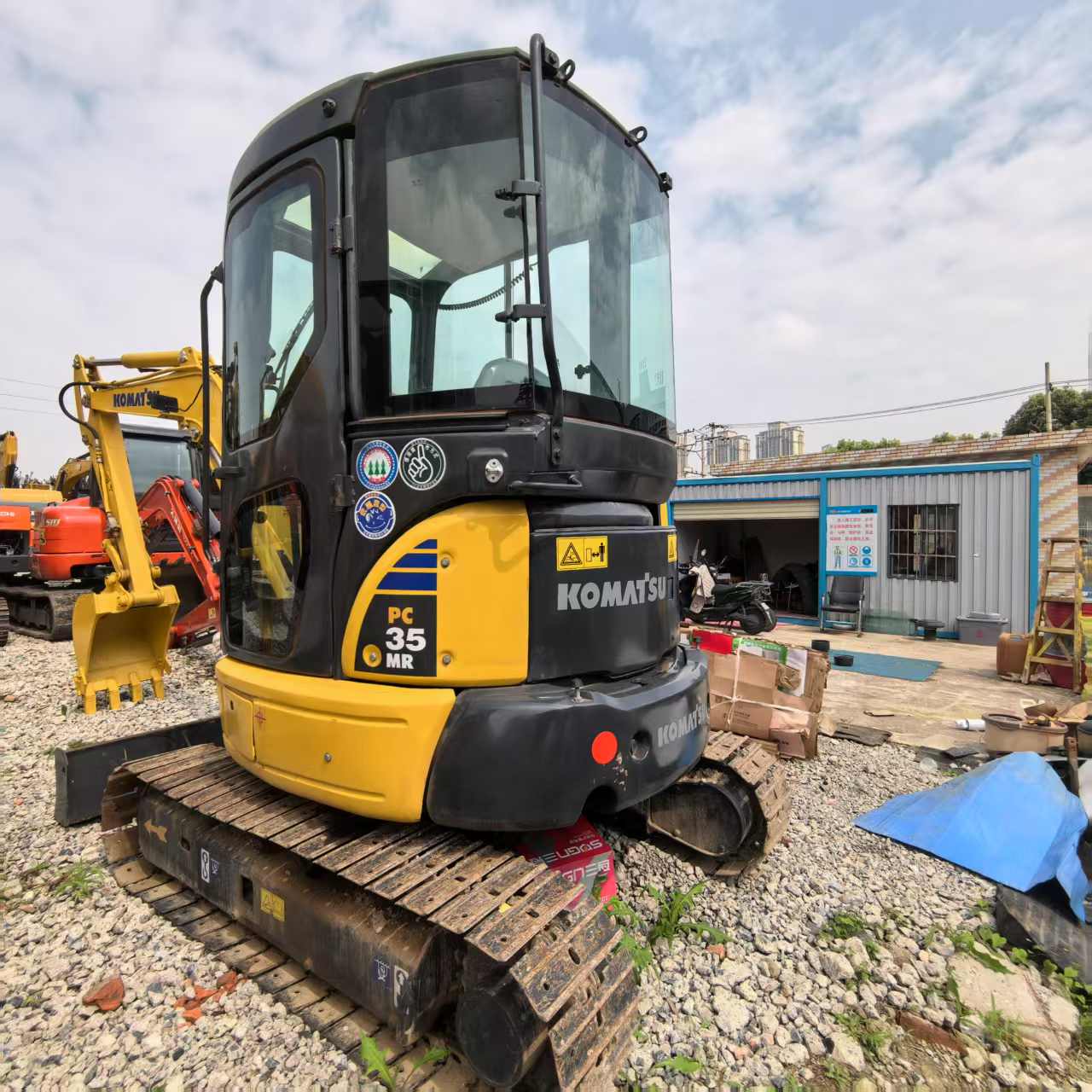 Used Komatsu Excavator PC35MR - Image 5