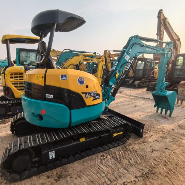 Used excavator